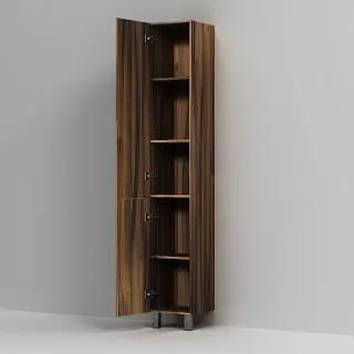 Шкаф-пенал подвесной AM.PM Gem M90CSL0306HF напольный левый орех 30 см